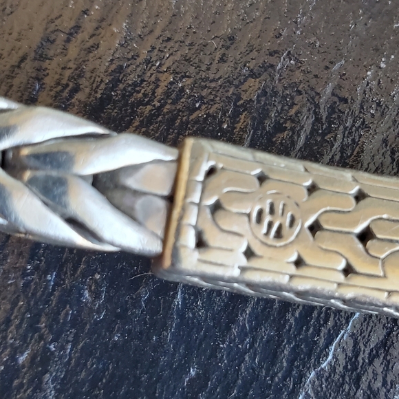 John Hardy SS & Black Sapphire Bracelet - Picture 11 of 15